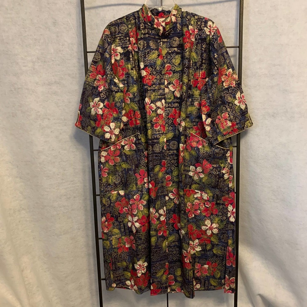 Hand Made Kimono Style Robe Estimated Women's Size‎ L